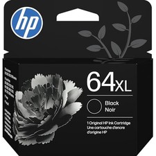 HP 64XL BLACK HIGH-YIELD INK CARTRIDGE, N9J92AN - BLACK picture