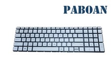 HP Pavilion 15-cc067cl 15-cc152od 15-cc593ms 15-cc610ms Backlit Keyboard Silver picture