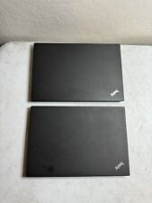 LOT OF 2 Lenovo T460 ThinkPad Touch.  i5-6300U 2.40GHz 8GB RAM READ picture