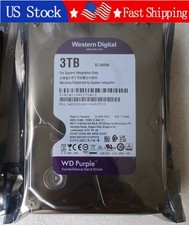 New Western Digital WD30PURX 64P6ZY0 Purple 3TB 5400RPM 3.5
