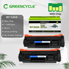 GREENCYCLE 2 Pack 134A W1340A Black Toner for HP M209dw M234dw M234sdn M234sdw picture