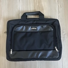 Samsonite Black Laptop Shuttle Business Case Computer Travel Bag picture