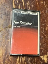 Vintage Timex Sinclair 1000 The Gambler (16K RAM) Computer Game Cassette Tape picture