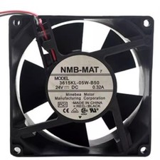 NMB 3615KL-05W-B50 9238 DC24V 0.32A 9CM 2-Wire Dual Ball Cooling Fan picture