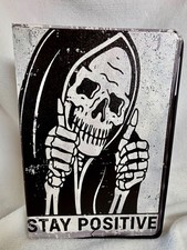 Goth Grim Reaper Skeleton iPad Case 10.2