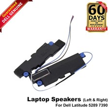 Genuine Dell Latitude 5289 7390 Left and Right Speaker Assembly 7KV22 picture