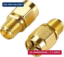 2pcs SMA Male to RP-SMA Female Adapter picture