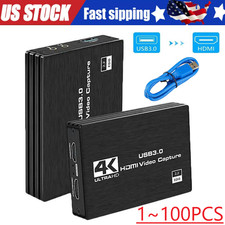 4K Audio Video Capture Card USB 3.0 HDMI Video Capture Device HD Recording Lot picture