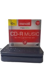 Maxell CD-R Music Maxell Recordable CD-10 PK Audio Recording 80 mins max 32x NIP picture