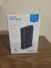 NETGEAR RAX5-100PAS 4-Stream AX1600 WiFi 6 Router, 1.6 Gbps (RAX5) NEW picture