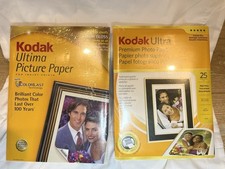 Kodak Ultima Picture Paper 15 Sheets & Kodak Ultra Premium Photo Paper 25 Sheets picture