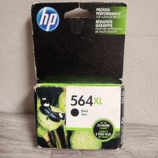 HP 564XL Black Ink Cartridge High Capacity CN684WN  Genuine New Box 2017 picture