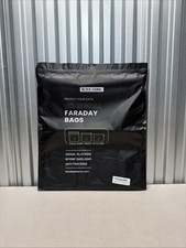 NEW Faraday Bag Jacket Pro for XL Laptops, Magnetic Closure, 17”x14” Black picture