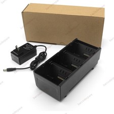 3-Slot Battery Charger Cradle with power supply for Zebra QLN220 QLN320 picture