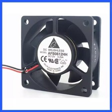 Delta AFB0612HH 6025 12V 0.25A 6CM 2-Wire Mute Cooling Fan picture