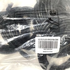 Cat 6 Ethernet Cable Pack - 10-Pack 10 ft Cat6 Ethernet Patch Cables | RJ45 N... picture