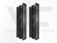 45U Vertical Cable Manager – Double Sided picture