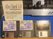 Vintage After Dark Screensaver 3 Disk Set Ver 3.0 Disk Only Berkelley w Code picture