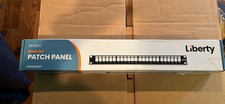 Liberty LPPMOD24P 24-Port RJ45 Modular Patch Panel 1U 19in Rack Mount picture
