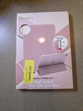 Body Glove Protective Tablet Folio for iPad (A16) & 10th Gen, Pink, Hard Shell picture
