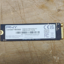 PNY CS1030 NVMe 1TB M.2 2280 PCIe Gen3 x4 Internal SSD M280CS1030-1TB-RB picture