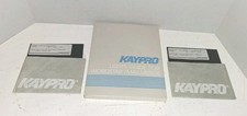 Kaypro WordStar 3.3 MailMerge CorrectStar Disks + Users Manual Matched Set picture