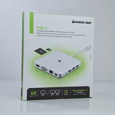 IOGEAR COMPACT USB-C/HDMI/ MINI DP/ Docking Station W/ Power Delivery NEW SEALED picture