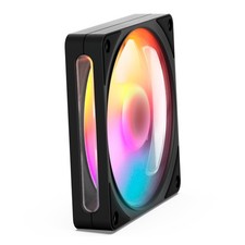 NZXT F120 RGB  120mm PWM RGB PC Case Fan, 8 LEDs  Black picture