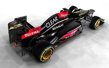 Cars 2013 formula 1 lotus renault e21 race car racing Desk Mat Stitched picture