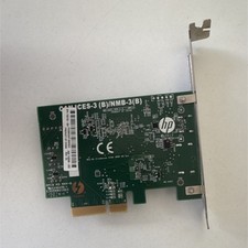 HP NC365T Dual Port 1Gbps PCIe x4 RJ-45 Network Adapter Card 593717-001 picture