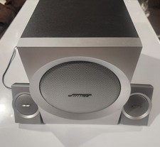 Bose Companion 3 Multimedia Computer Speaker System W/O Volume Control Pod *READ picture