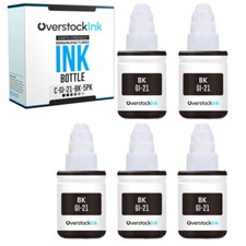 5Pack Compatible OSI Canon GI21BK Black Ink Bottles for Canon PIXMA G1220 G2260 picture