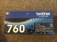 NEW Genuine OEM Brother TN-760 (TN760) High Yield Black Toner Cartridge (Sealed) picture
