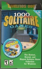 1000 Best Solitaire Games plus Pokeringo Bingo PC CD-Rom by Cosmi  for Win 98/XP picture