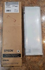 Genuine Epson Gray Ink Cartridge T56N7 - Exp Date: December 2028 - Sealed NEW picture