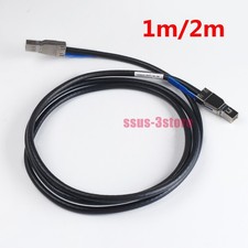 Dell 0GYK61 PowerVault MD1400 Mini-SAS HD External 28AWG 12GBs 1m/2m Cable picture