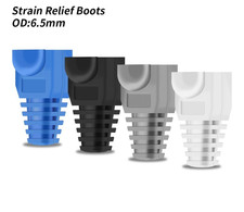10/50pcs RJ45 Strain Relief Boots CAT5E CAT6 Ethernet Plug Cover Set - NEW  picture