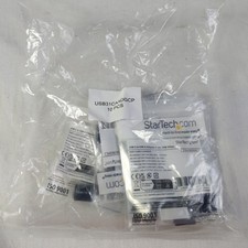 10 Pack StarTech USB-C to USB-A Adapter, 5Gbps, 3A, Male Female Black picture