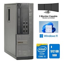 Dell OptiPlex 7010 Desktop Computer SFF Core i5 32GB Ram 512GB SSD Windows 11 picture