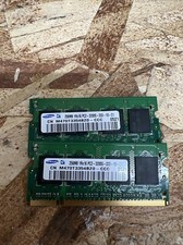 Samsung Ram 256mb x 2(512) 1Rx16 PC2-3200S-333-10-C1 Used Pulled From Working picture