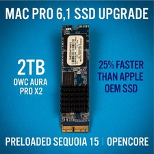 Mac Pro 6,1_UPGRADE_Fastest Replacement Drive_OWC 2TB SSD_NVMe M.2_READY TO GO picture