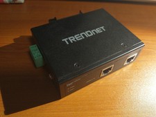 Trendnet Hardened Industrial Gigabit PoE+ Injector Open Box Unused Taiwan Made picture