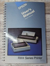 Vintage 1984 EPSON FX+ Series Printer Users Manual Vol 2 Reference  picture