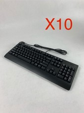 Lenovo 1PSD51P48046 Traditional Black USB AI Keyboard Untested - Lot of 10 picture