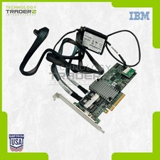 46M0918 IBM ServerRAID M5014 SAS/SATA 6Gb Raid Controller 90Y4267 W/ 2x 69Y1328 picture