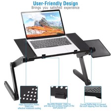 New 360° Adjustable Laptop Table Stand Lap Sofa Bed Tray Computer Notebook Desk picture