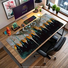 Dark Lord Sauron LOTR Mouse Pad, Nazgûl Ringwraiths Desk Mat, Lord of the Rings picture