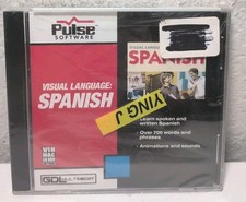 Visual Language Spanish Pulse Software Windows/MAC CD-ROM Brand New B367 picture