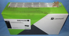 Lexmark 58D1U08 Black Toner Cartridge High Yield .. new in a damaged box picture