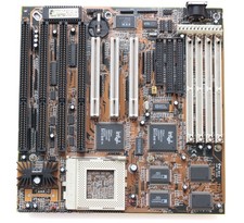 Socket 7 motherboard - Lucky Star 5I-VX2B - Intel 430FX - TESTED - NO TARIFF picture